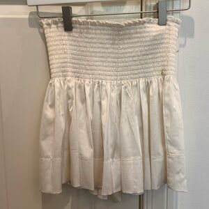 Natural life white skort